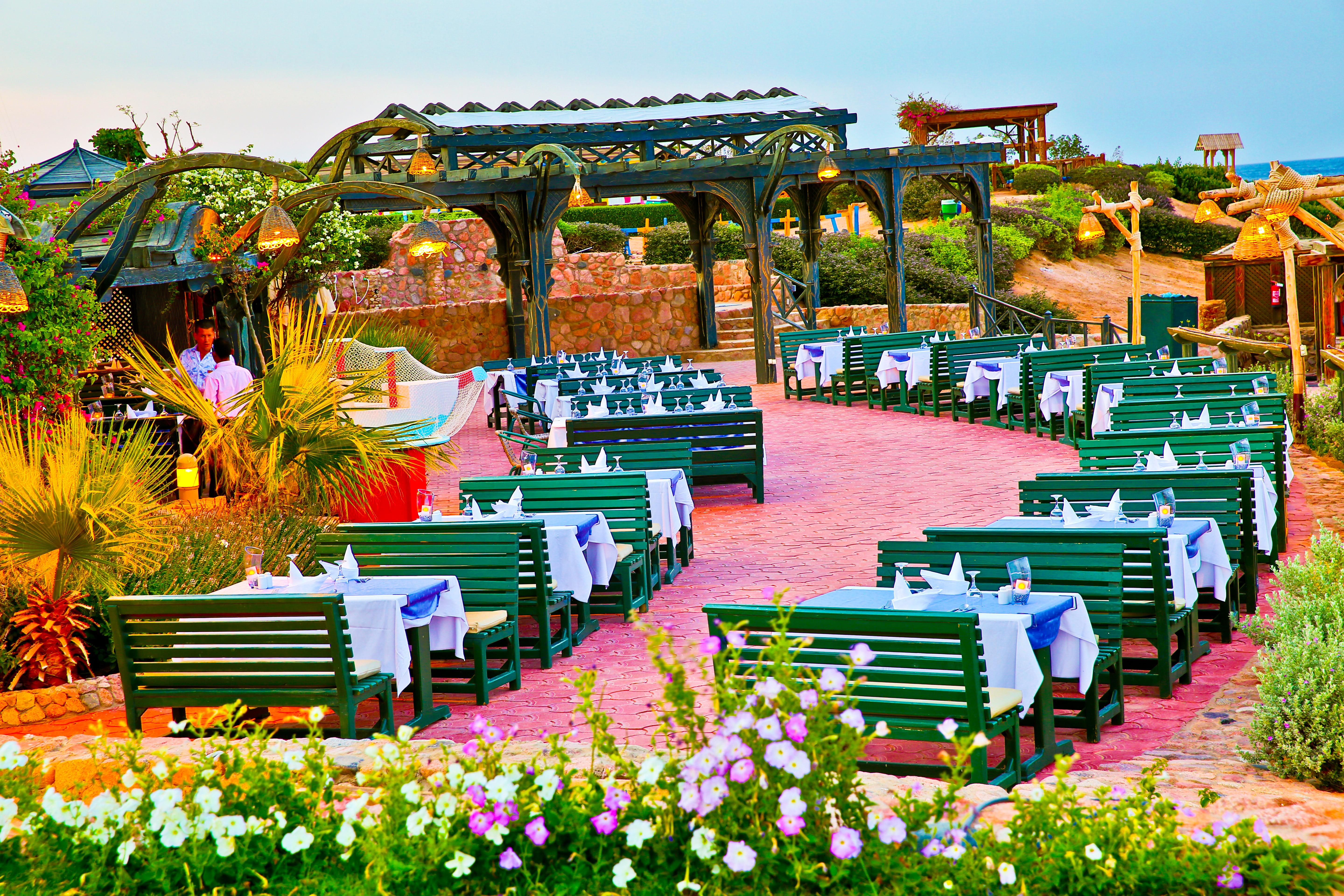 Charmillion Club Resort ชาร์มเอลชีค ภายนอก รูปภาพ The restaurant