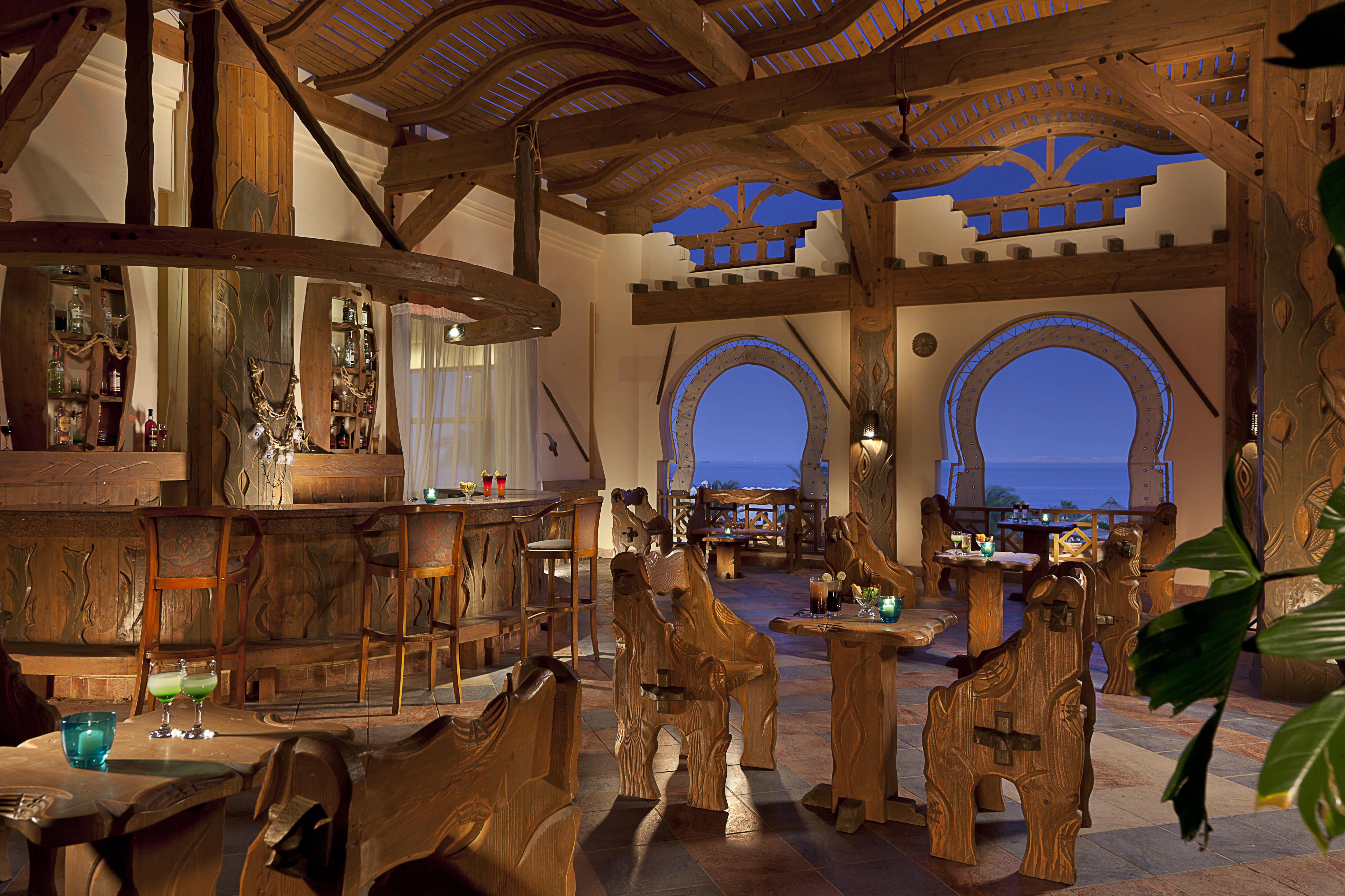 Charmillion Club Resort ชาร์มเอลชีค ภายนอก รูปภาพ The restaurant at the resort